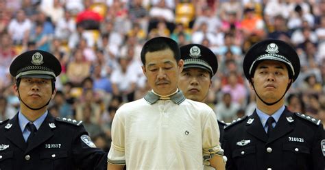 what crimes are punished by the death penalty in china